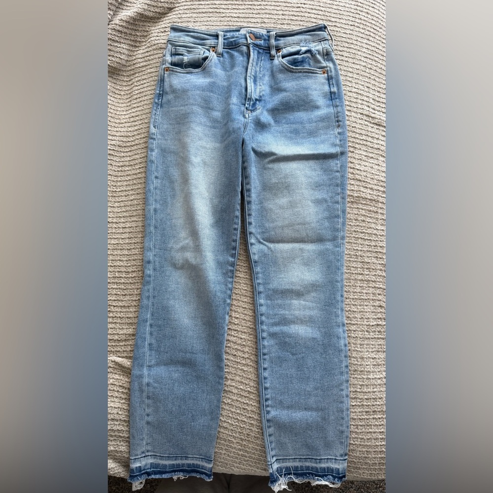 Dear John Light Blue Straight Leg Jeans (can fit bigger)